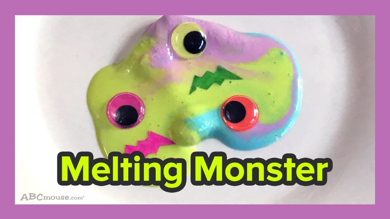 Halloween Science Activity for Kids: Melting Monster by ABCmouse.com