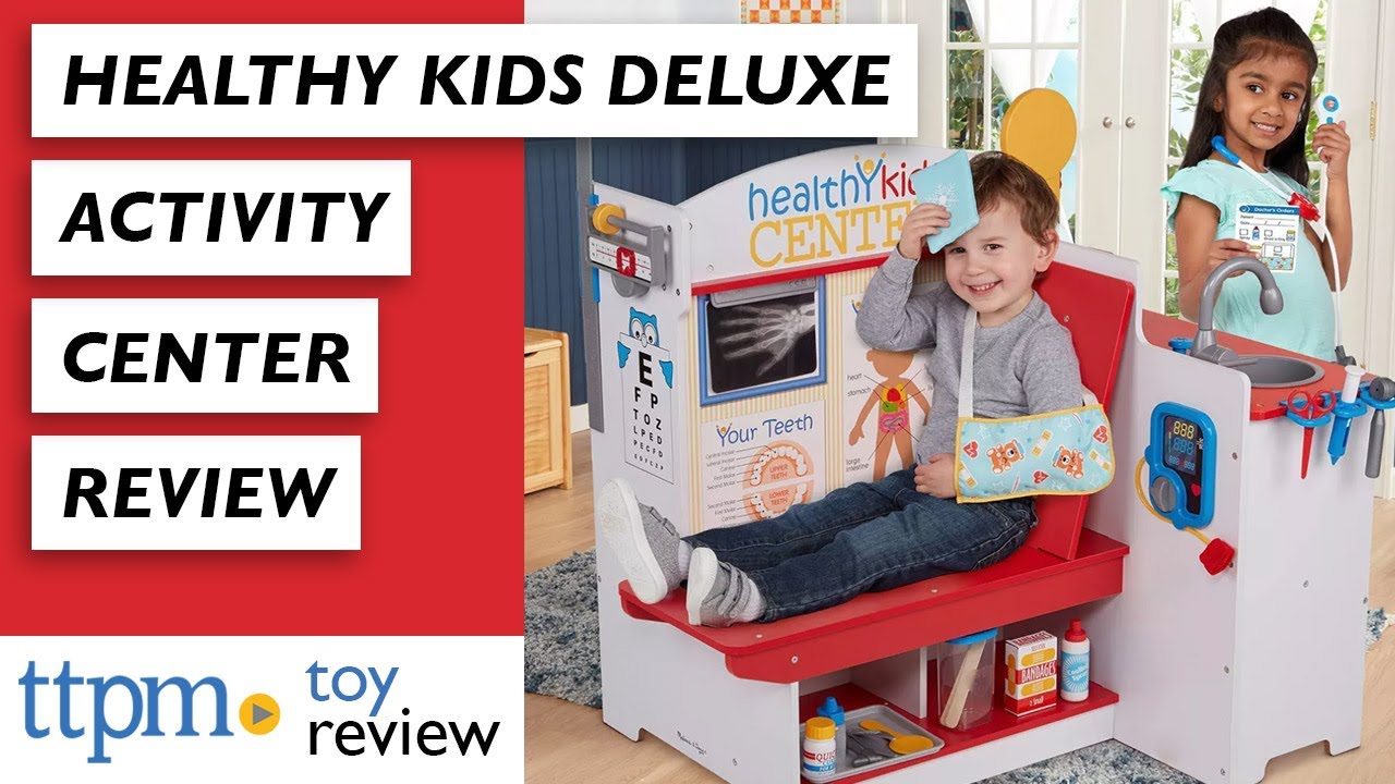 Healthy Kids Deluxe Wooden Activity Center from Melissa & Doug Review