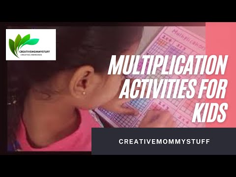 How to teach multiplication in fun way | Multiplication activities | Math for kids