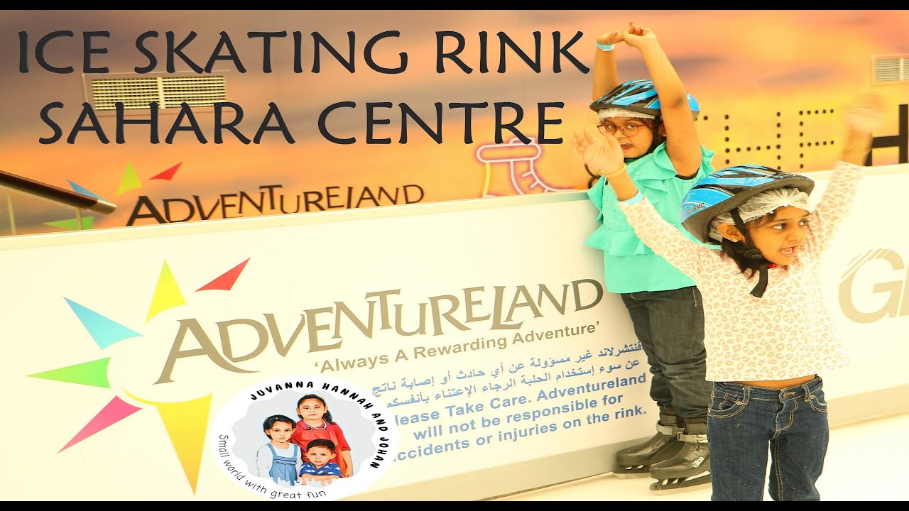 Ice Skating Rink in Sahara Centre | Kids Adventure activities in UAE | Kids indoor fun activities