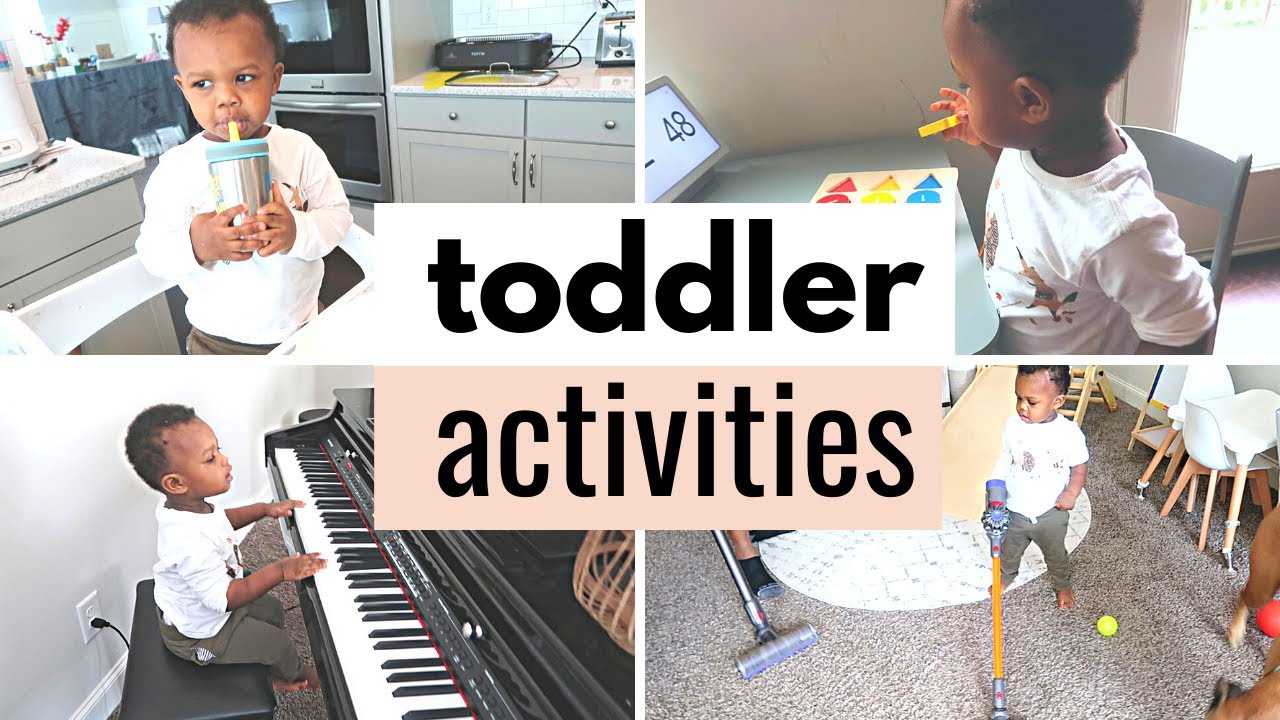 Independent Toddler Activities | 15-18 month toddler activities, setup, learning & practical life