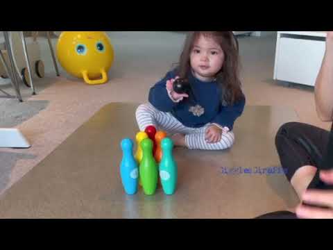 Kid activities   play n learn with  bowling