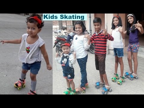 #Kid's Skating video : #Summer activity ideas for preschoolers : #Sweet Ojal