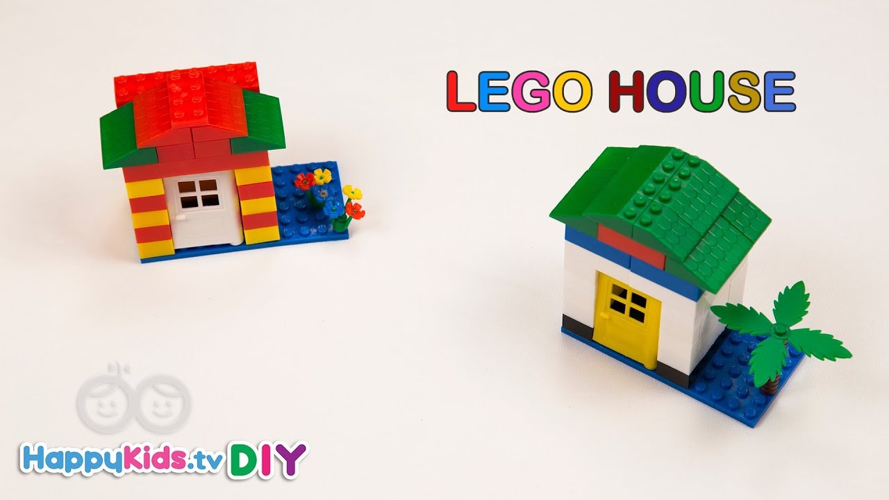 LEGO House  | Building Blocks | Kid's Crafts and Activities | Happykids DIY