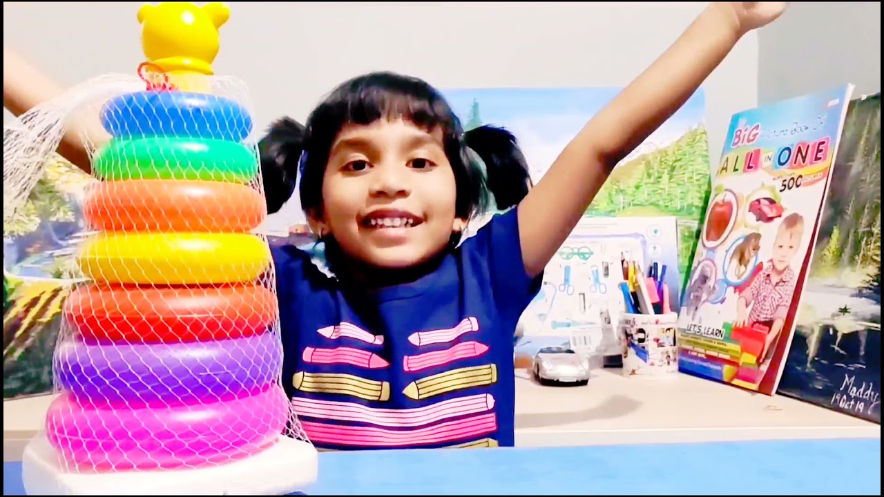 Learning Colors with JO, unboxing color toys and fun activities of kid/Nursery