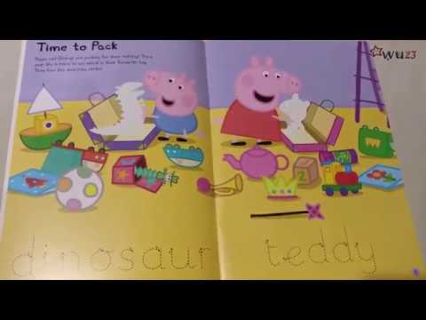 Peppa Pig Happy Holiday Sticker Activity Book for kids and children