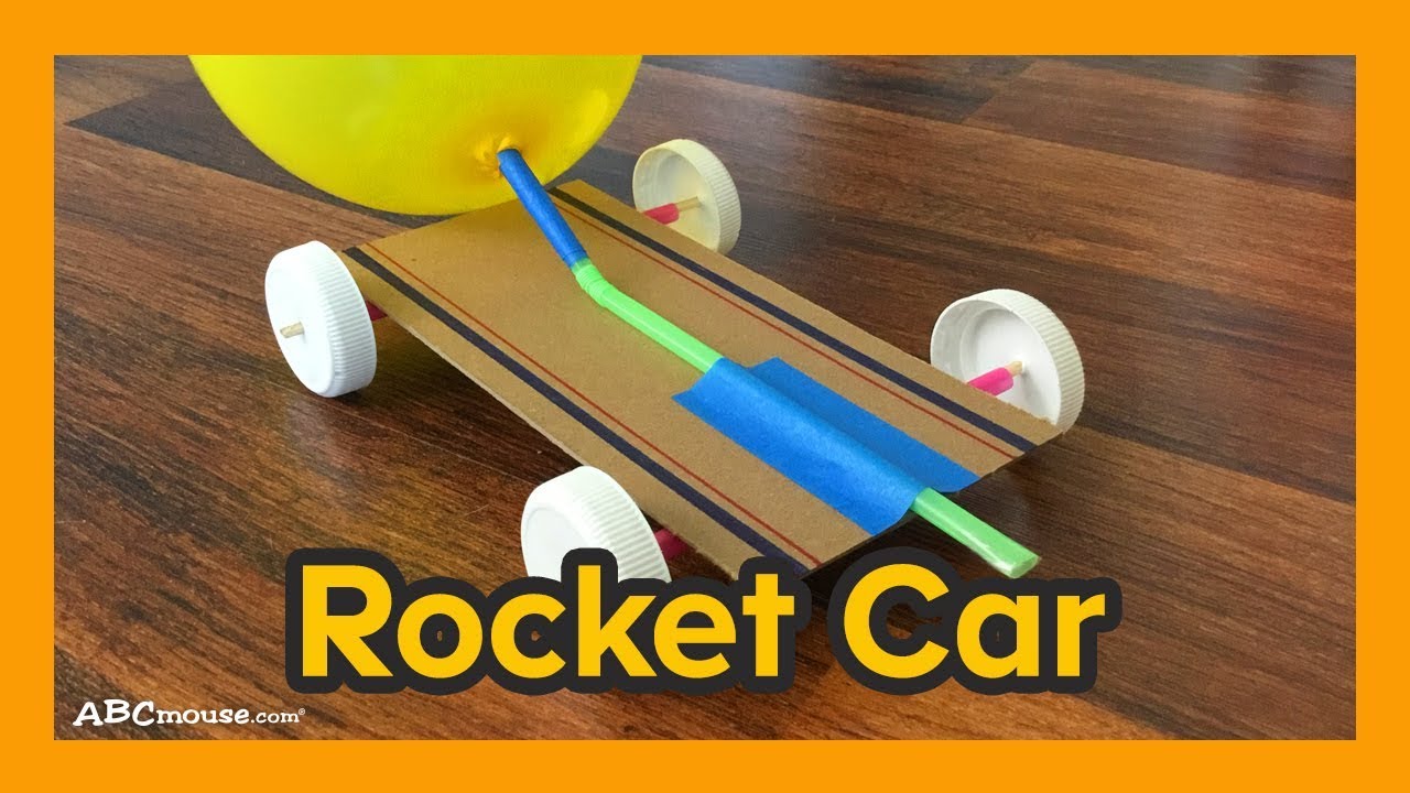 Science Activity for Kids: Rocket Car by ABCmouse.com