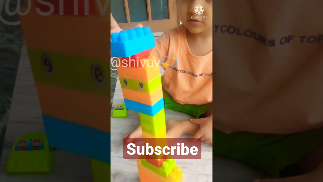 #Shorts #youtubeshorts ||baby playing with blocks|| kids activities||