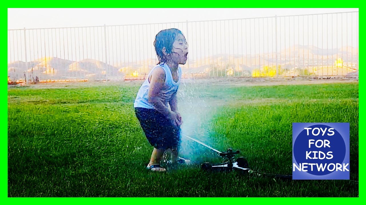 Sprinkler Kid! Fun Water Outdoor Activities For Kids To Beat The Summer Heat