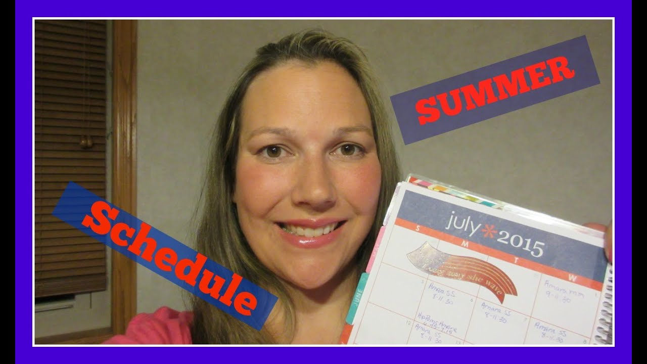 Summer Kids Activities and Schedule/ Erin Condren Planning/Bucket List