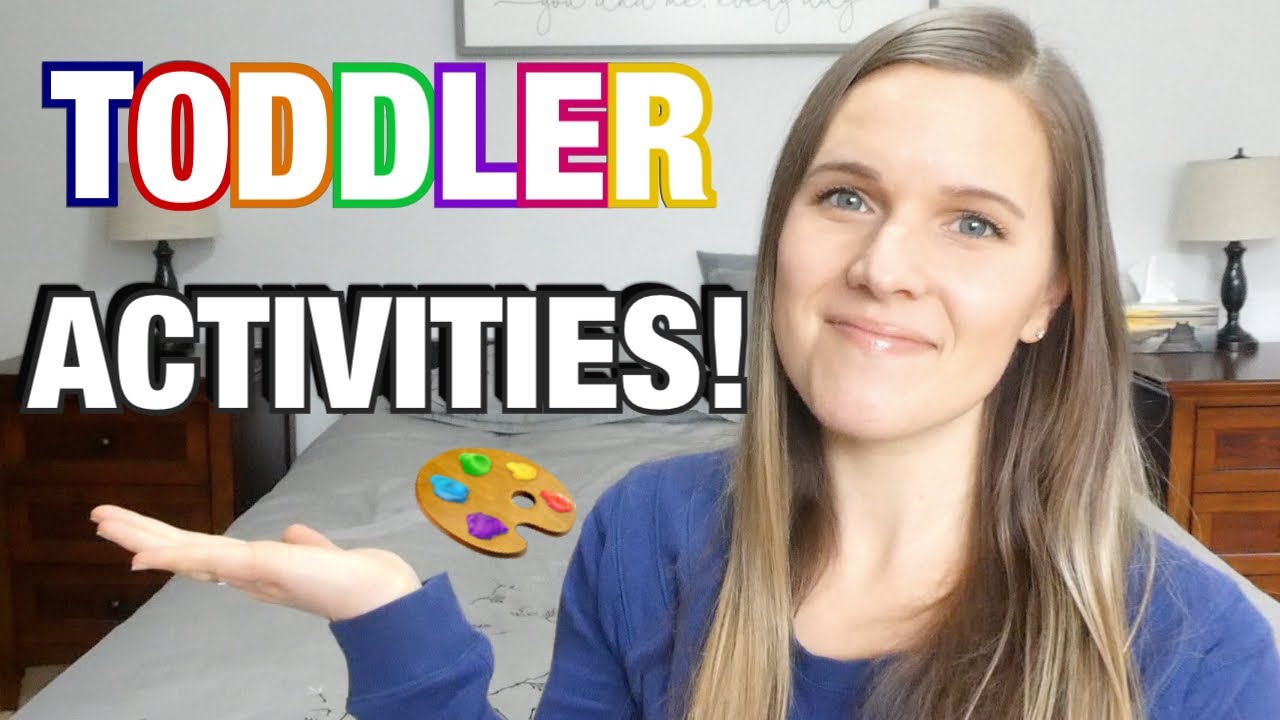 TODDLER/PRESCHOOL ACTIVITIES AT HOME! | EASY LEARNING FUN FOR YOUR 2/3/4 YEAR OLD