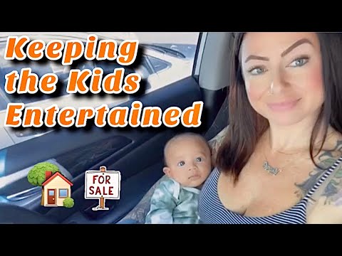 VLOG: KID ACTIVITIES + WE SOLD OUR HOUSE! HOUSE HUNTING UPDATE