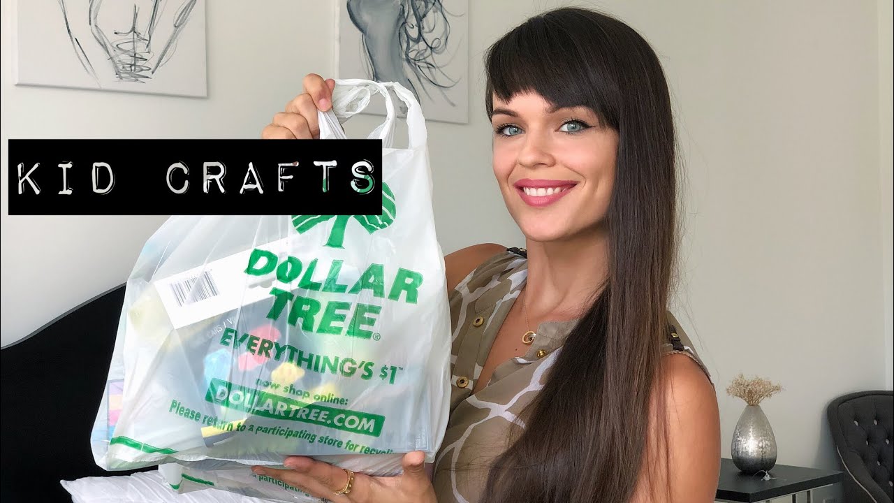 What I buy at the Dollar Store? | Ideas for kid crafts