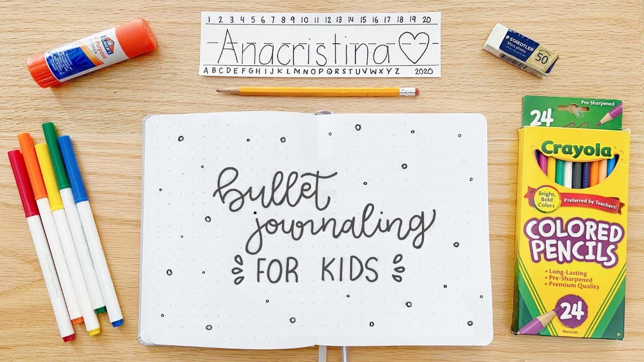 bullet journal ideas for KIDS + BACK TO SCHOOL (homework log, chores list, savings, self reflection)