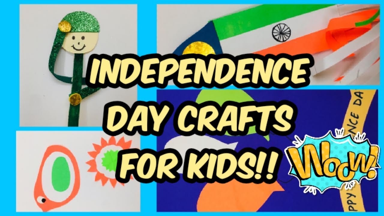 Easy Independence Day Crafts For Kids | #Independence Day Crafts & Activities For Class Nursery To 5