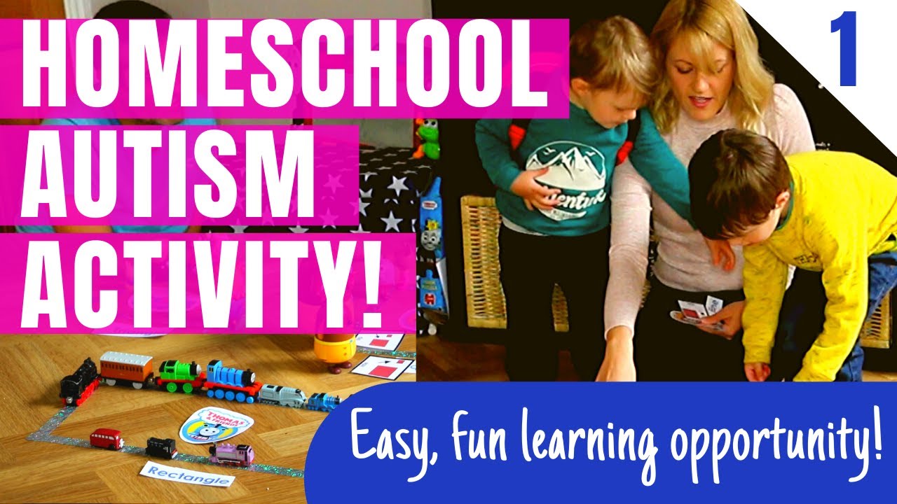 Easy & Fun Homeschool/Lockdown Activity For Kids Ages 2 to 7 With Autism or Attention Differences
