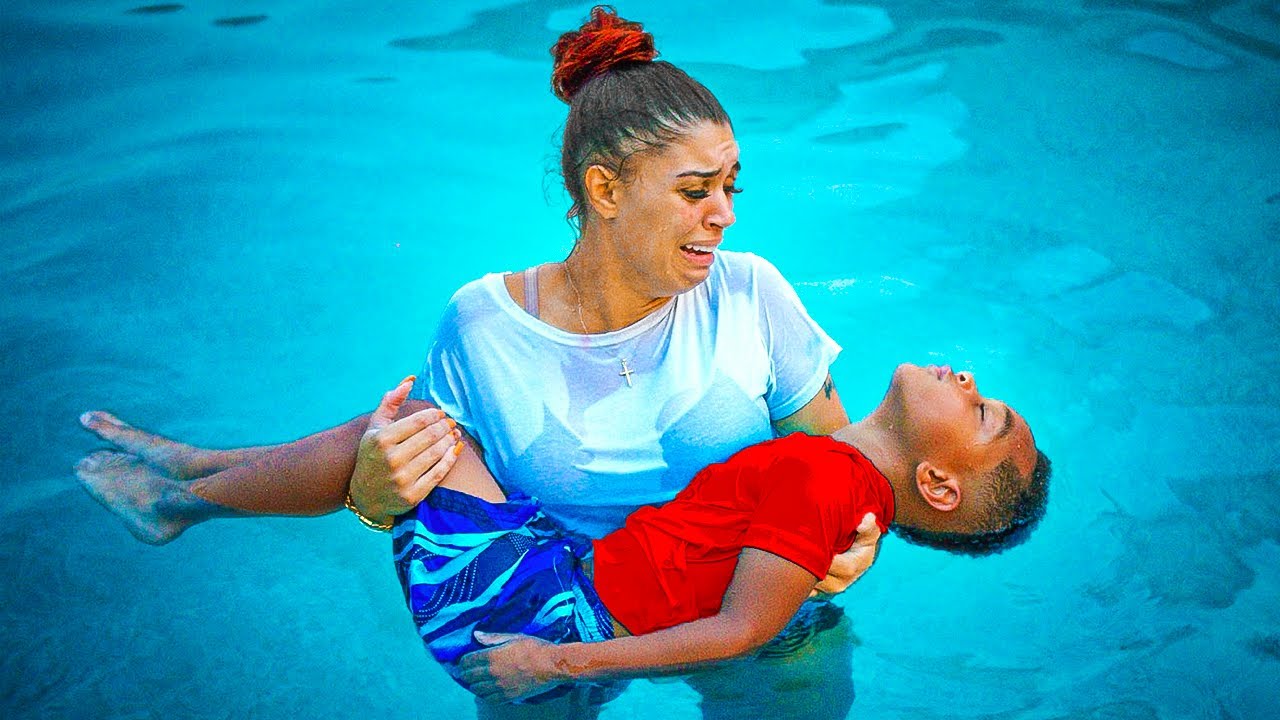 Kid ALMOST DROWNS In Swimming Pool, Mom Instantly Regrets It | The Prince Family Clubhouse