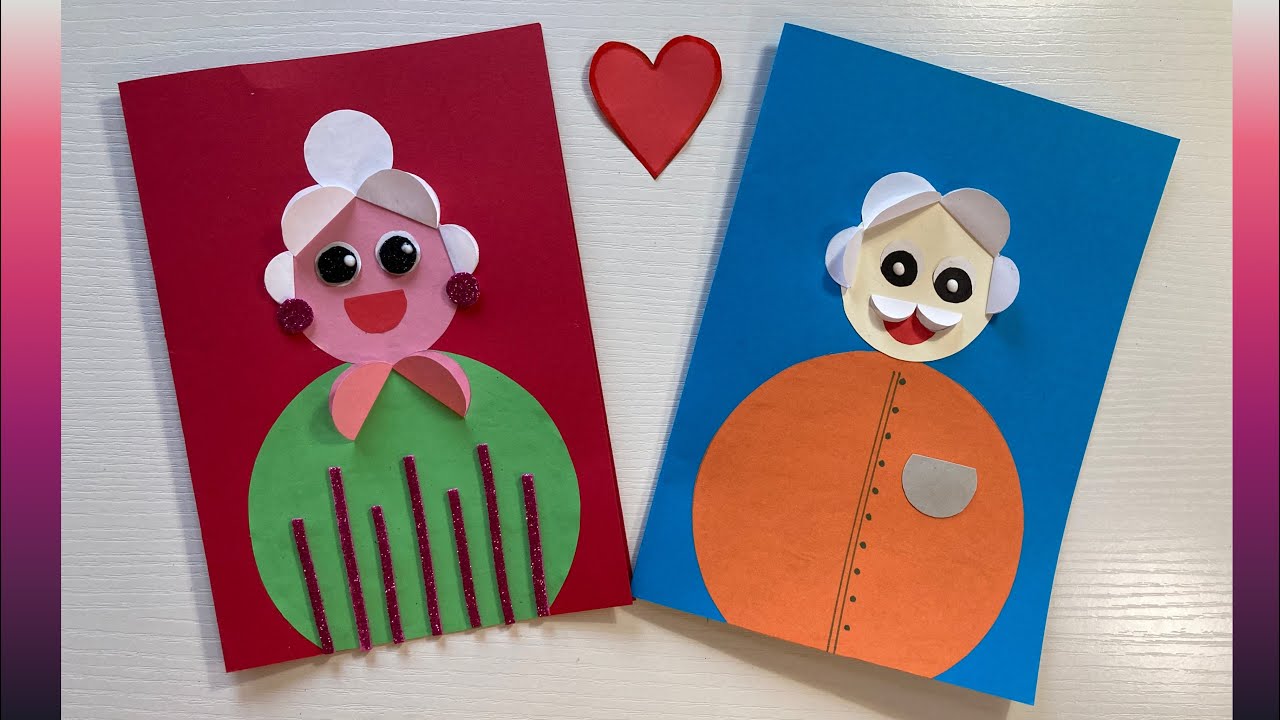 Making paper cards…handmade card ideas…easy craft…Kids Art Club