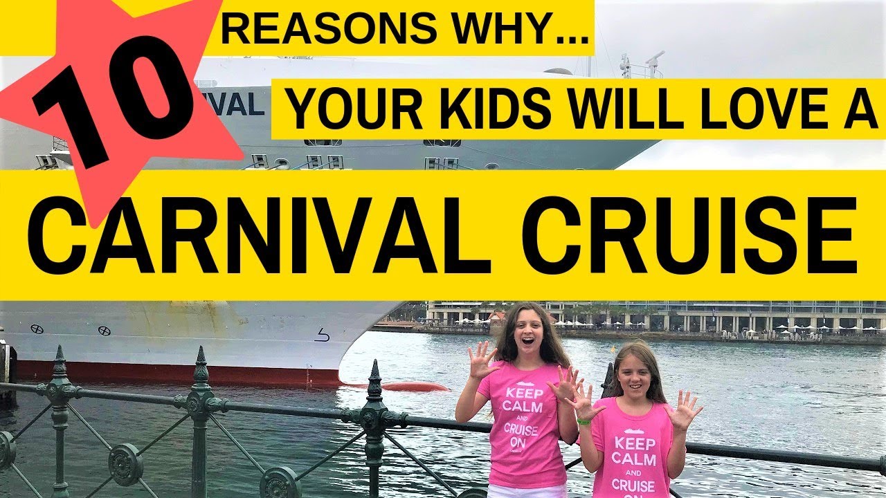 Carnival Cruises with kids - 10 things my kids loved! (NOT on other cruise lines)
