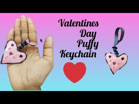 Key Chain 💖Valentine's Day Crafts 💕 Valentine's Day Gift Ideas ❣️ Valentine's day gifts for him