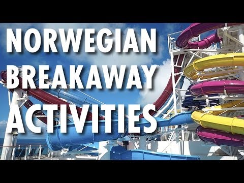 Norwegian Breakaway Tour & Review: Activities ~ Norwegian Cruise Line ~ Cruise Ship Tour & Review
