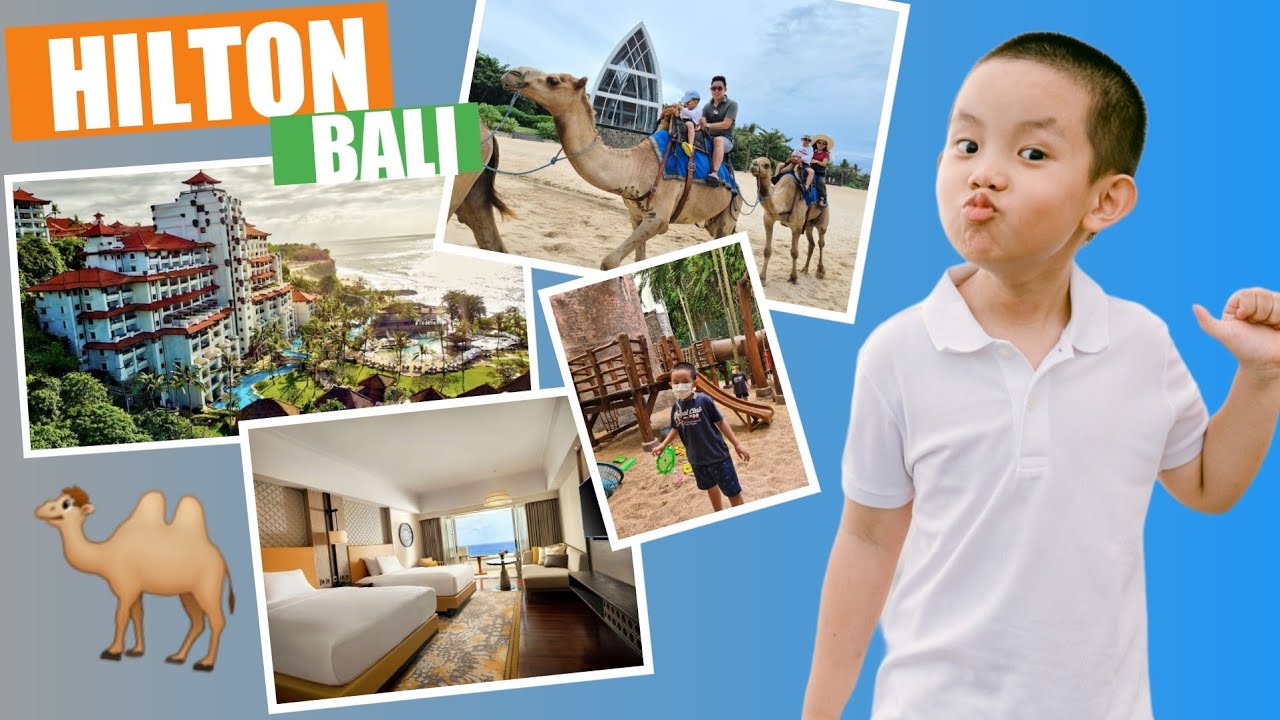 Hilton Bali Resort: Camels, Cliffs and Kids Club. Fun for everyone