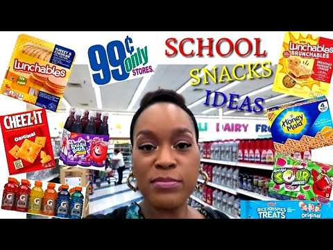 99 Cent Store Kid's Snack Ideas