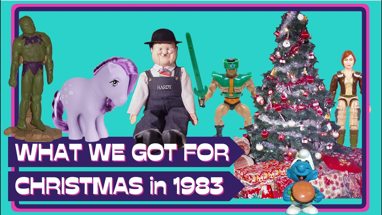 CHRISTMAS GIFTS 40 Years Ago | Toys & Action Figures from 1983: What We Got Under the Tree in 1983