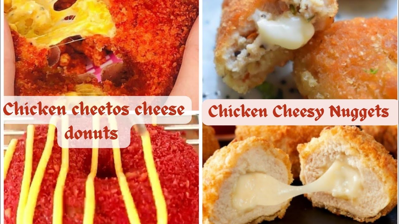 Chicken, Cheetos, Cheesy Donuts||Chicken Cheesy Nuggets ||Kid's lunch ideas ||@ShabistaAnwar