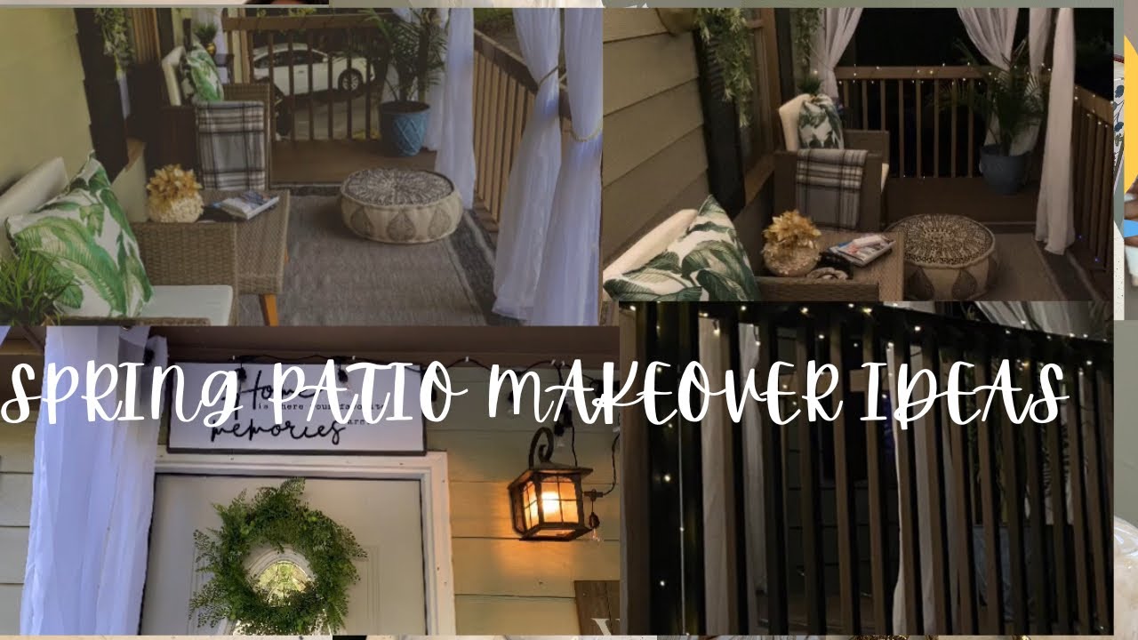 Spring PorchPatio Makeover | Inspiration And Ideas For Styling Your Patio 2024